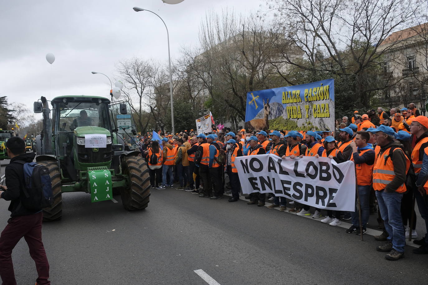 Decenas de miles de personas han tomado las calles de Madrid en una petición desesperada de auxilio al Gobierno por su supervivencia.