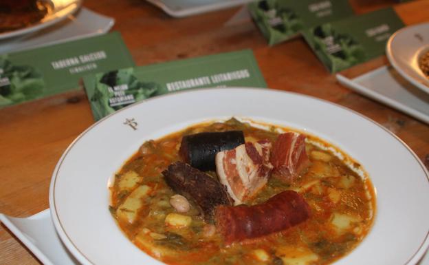 El plato vencedor, elaborado por el restaurante Leitariegos.