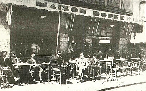 La terraza del 'Maison Dorée', donde todo ocurrió.