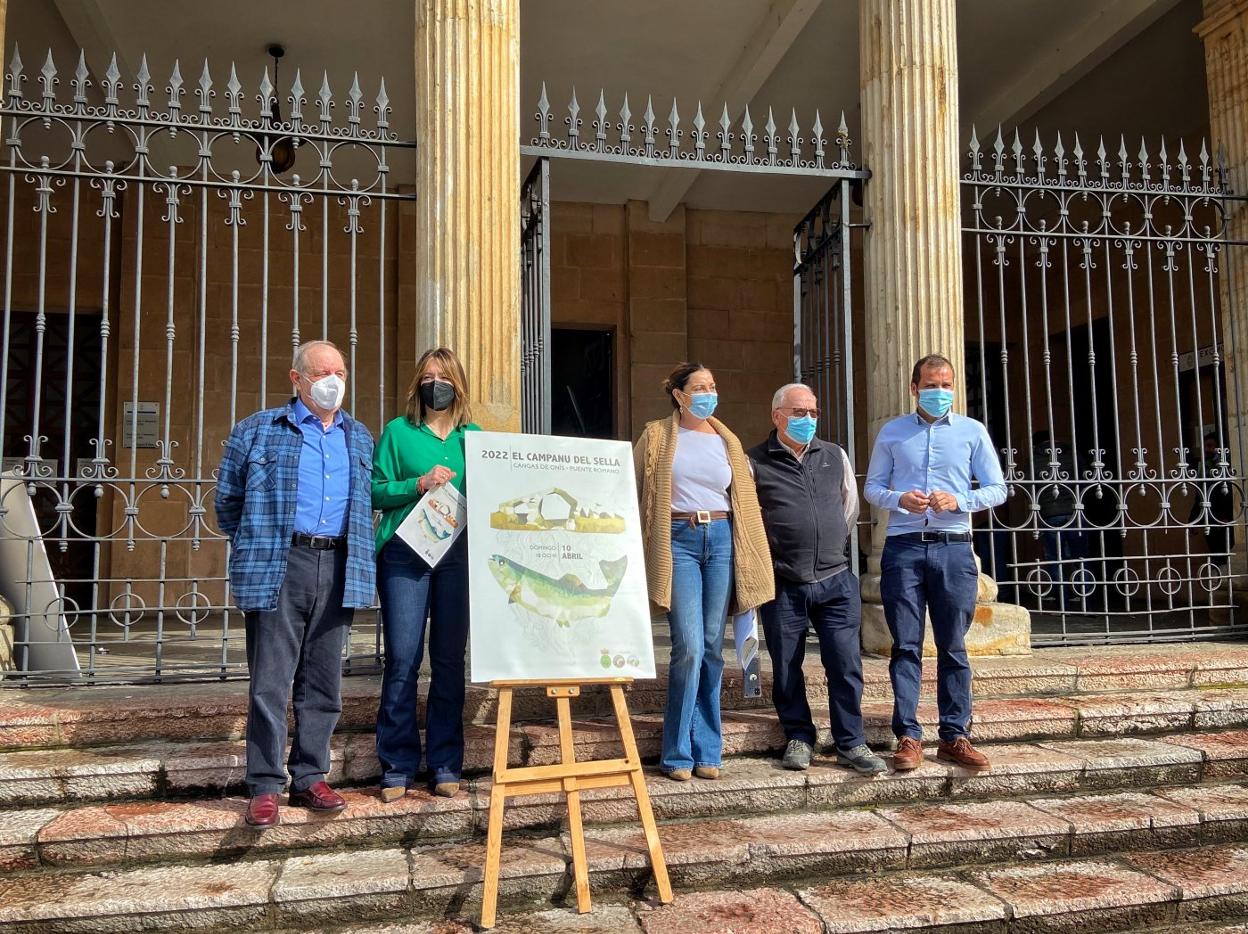 Ángel Lueje, Mónica Gutiérrez, Marifé Gómez, Antón Caldevilla y José Manuel González Castro. 