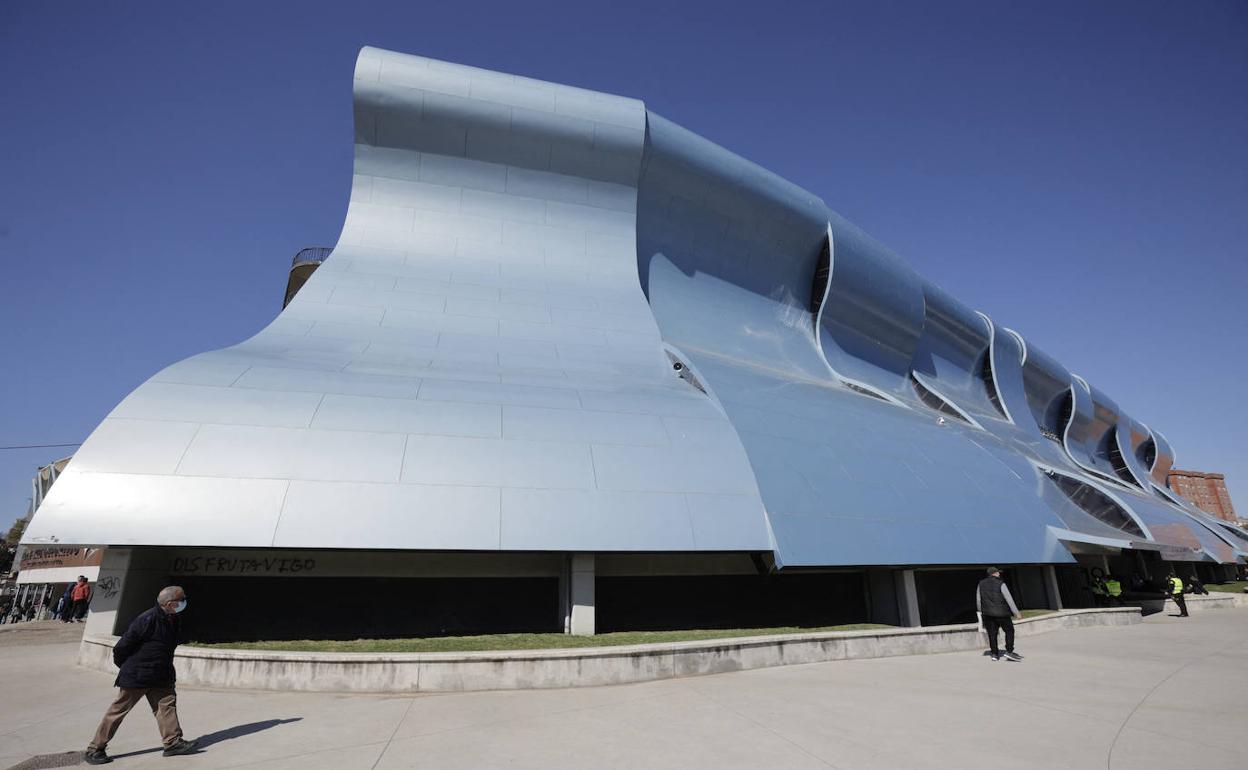 Las afueras del estadio Balaídos