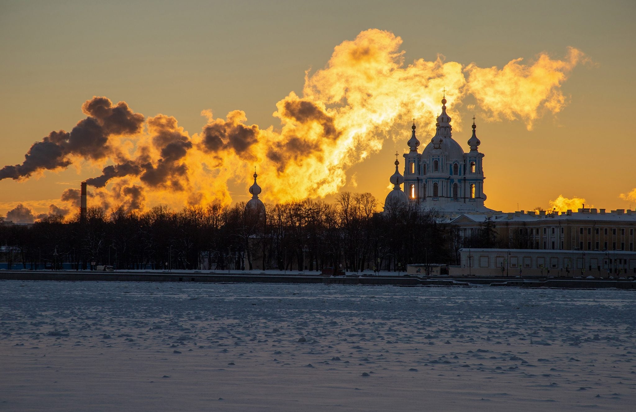 'Heaven fire', en San Petersburgo