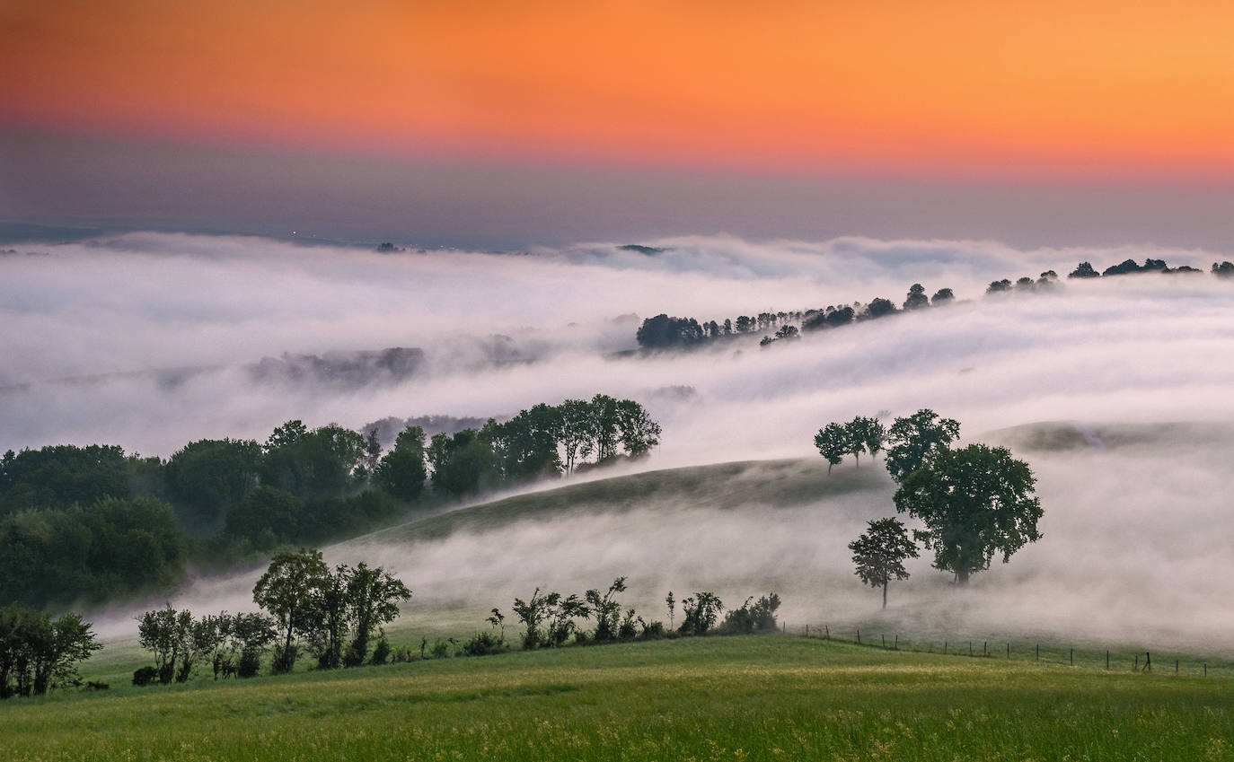 'Summer fog', Eschenau Lower, Austria