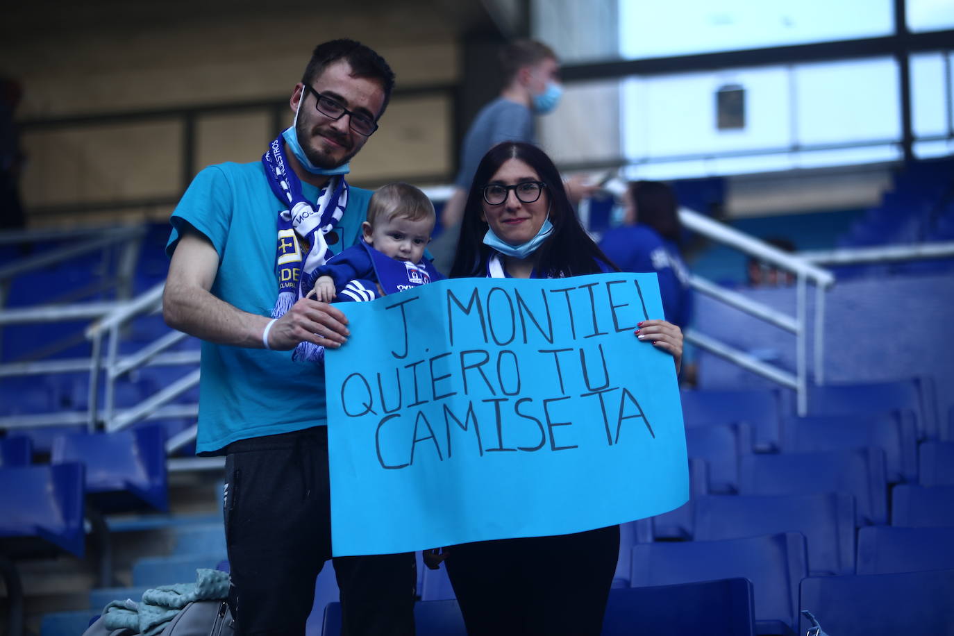 El conjunto azul se llevó la victoria en el Carlos Tartiere gracias a un gol de Bastón.