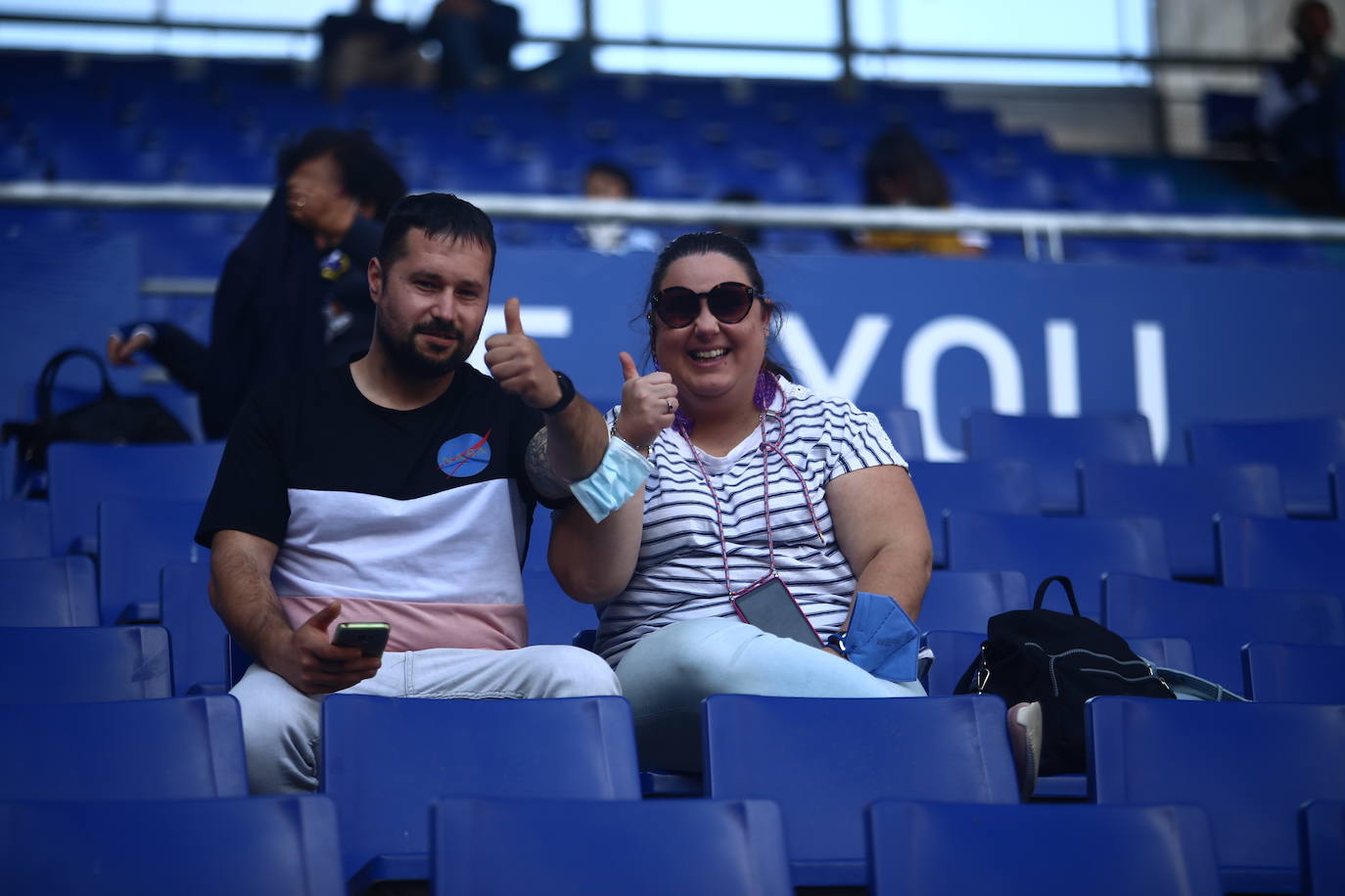 El conjunto azul se llevó la victoria en el Carlos Tartiere gracias a un gol de Bastón.