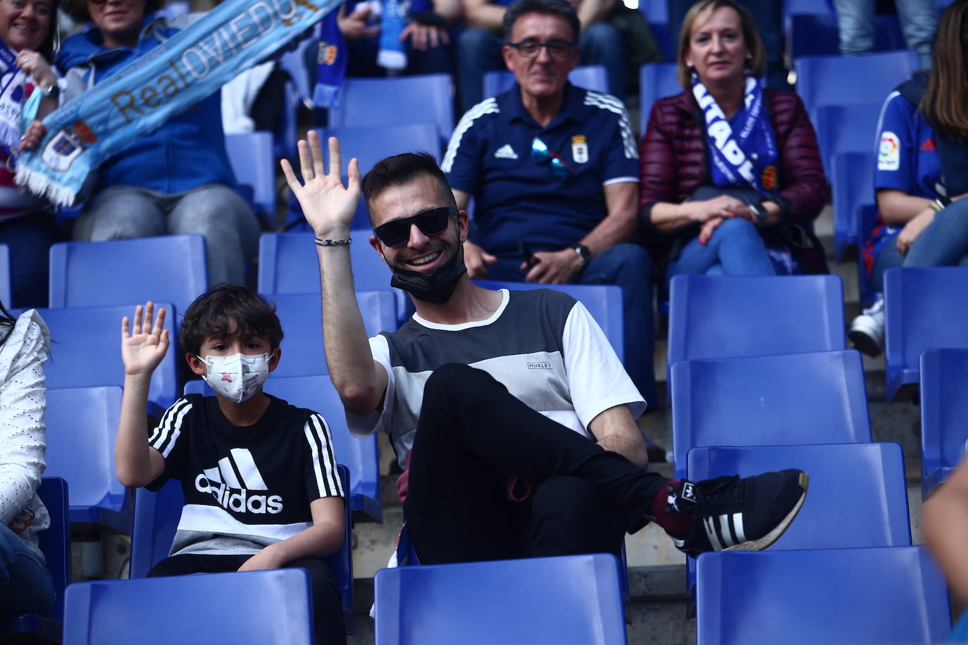 El conjunto azul se llevó la victoria en el Carlos Tartiere gracias a un gol de Bastón.