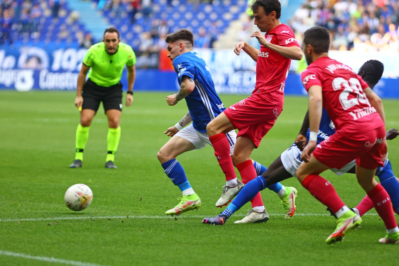 Fotos: Las mejores imágenes del Real Oviedo - Leganés