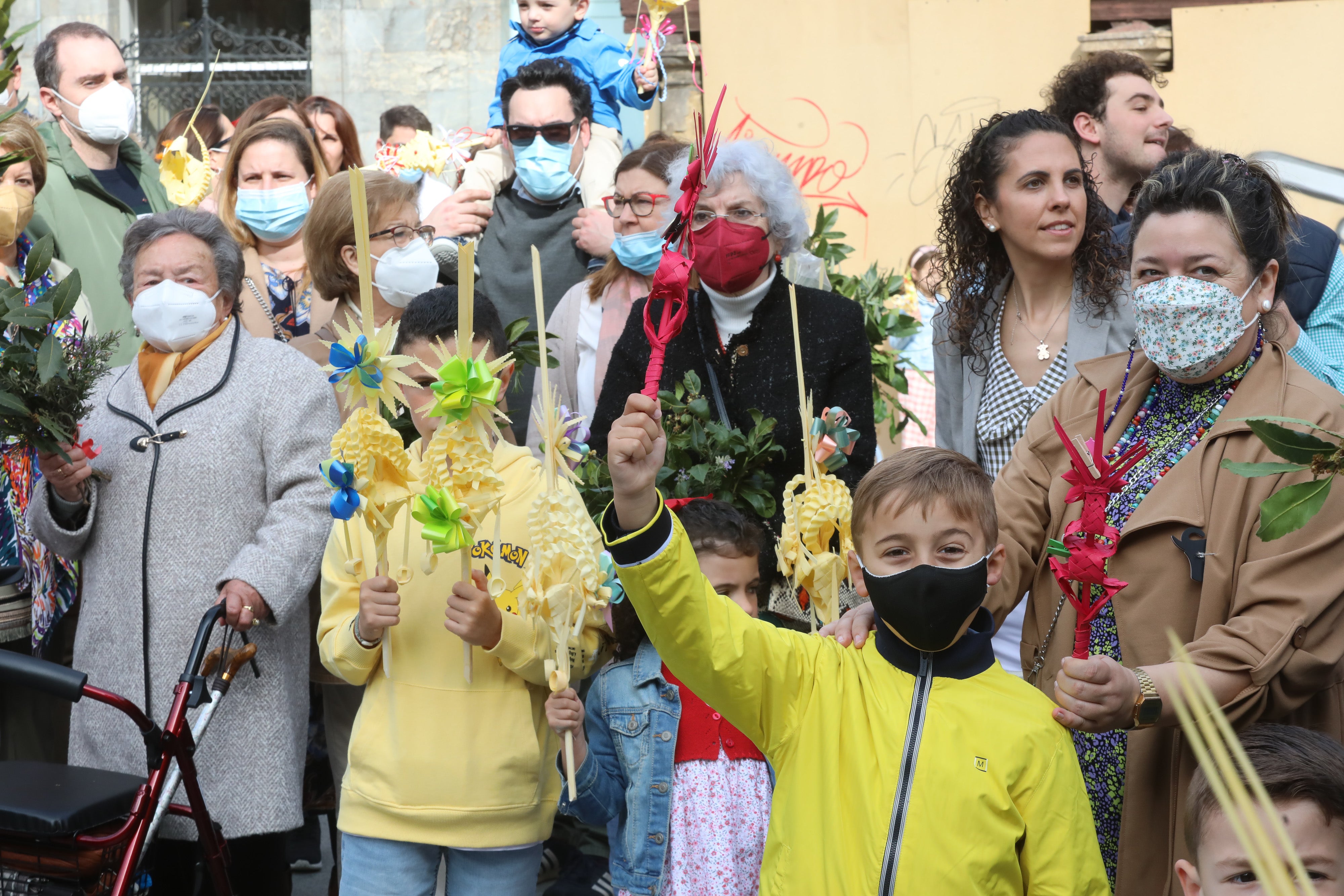 Fotos: Avilés recupera el Domingo de Ramos