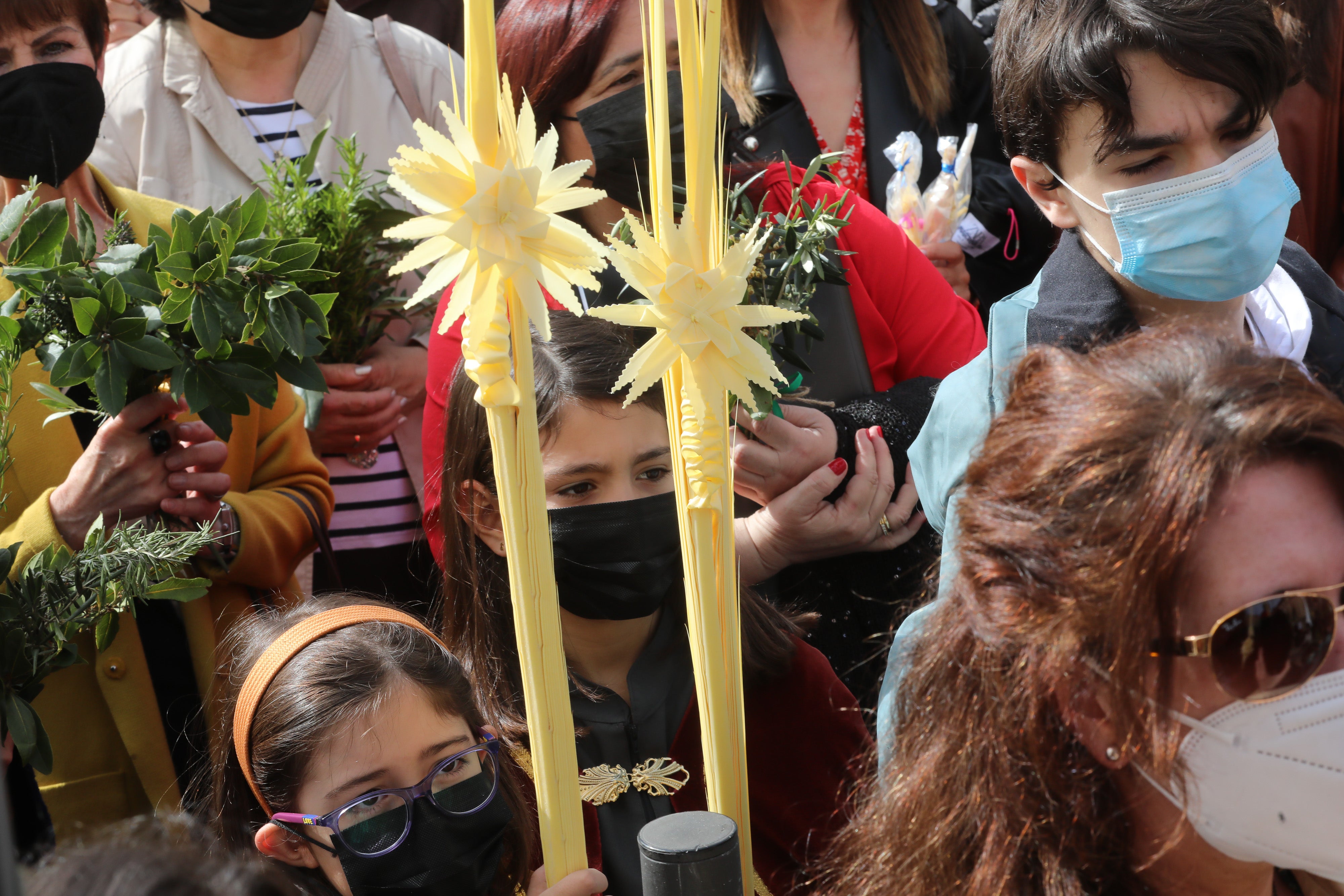 Fotos: Avilés recupera el Domingo de Ramos