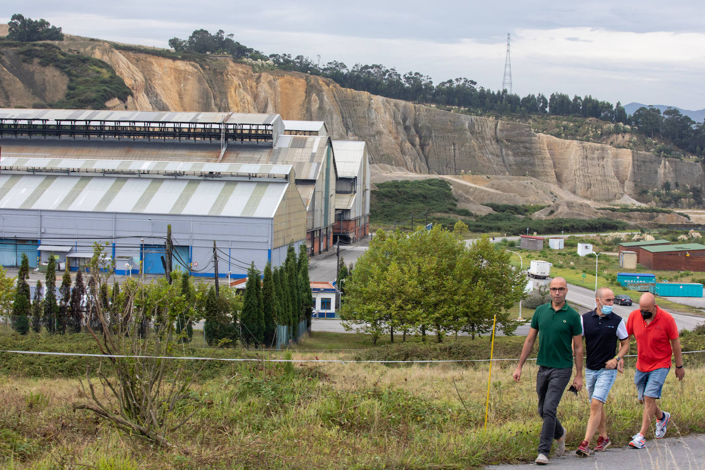 La factoría de Alcoa en Avilés 