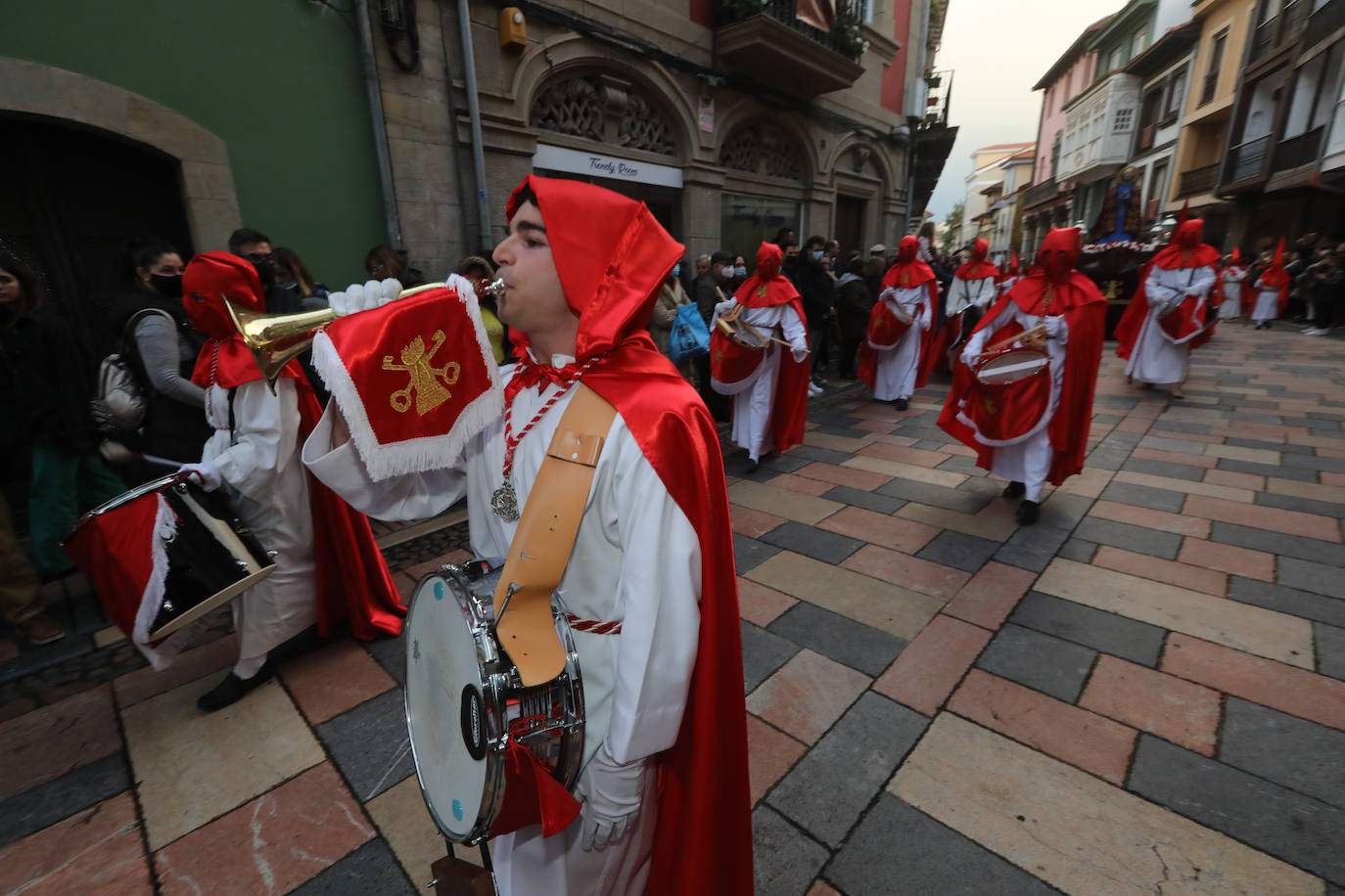 Fotos: Los rapacinos emocionan en Rivero y Camposagrado