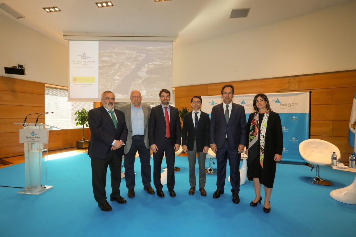 Jesús Alberto González, Adolfo Vega, Enrique Fernández, Ramón Muñoz-Calero, Orlando Alonso y Rocío García Romero. 