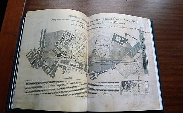 Transformación. Planos de Oviedo en la mitad del siglo XIX. 