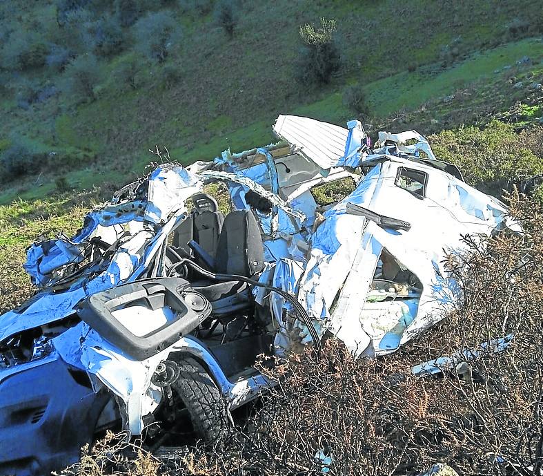 Estado en el que quedó el vehículo.