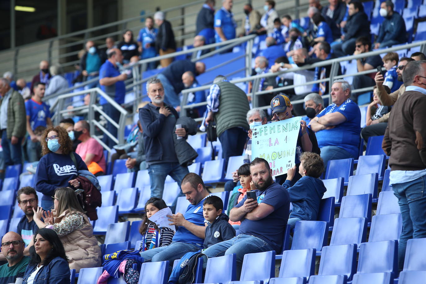 Fotos: ¿Estuviste en el Real Oviedo - Mirandés? ¡Búscate!