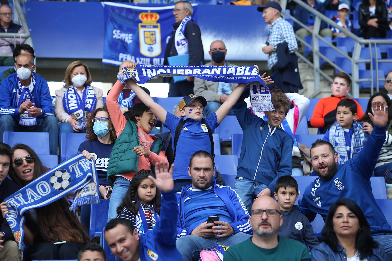 Fotos: ¿Estuviste en el Real Oviedo - Mirandés? ¡Búscate!