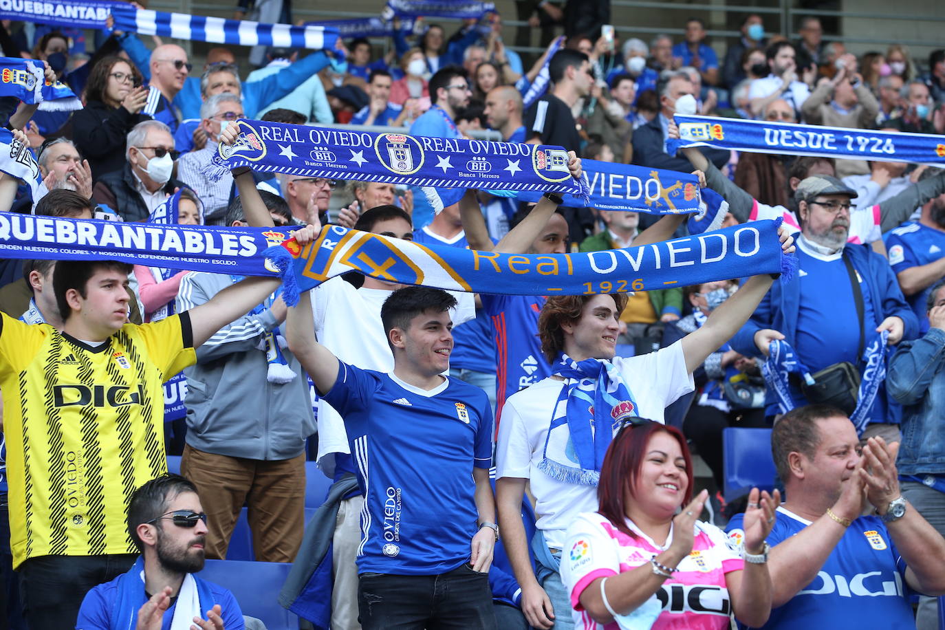 Fotos: ¿Estuviste en el Real Oviedo - Mirandés? ¡Búscate!