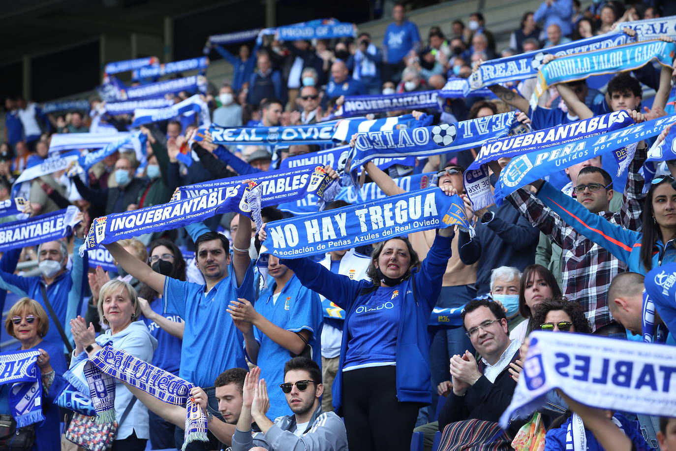 Fotos: ¿Estuviste en el Real Oviedo - Mirandés? ¡Búscate!
