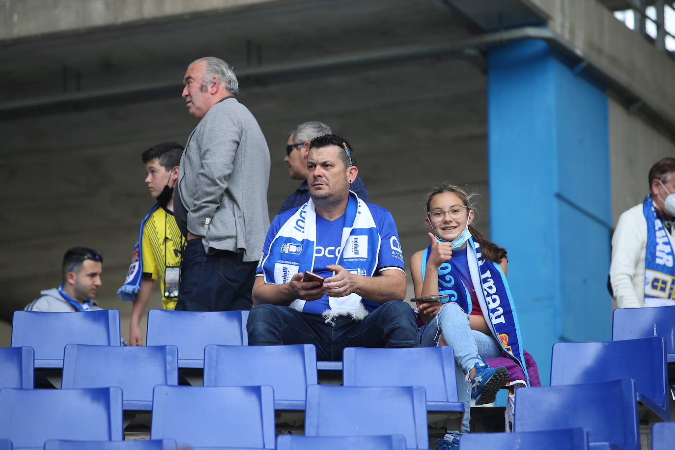Fotos: ¿Estuviste en el Real Oviedo - Mirandés? ¡Búscate!