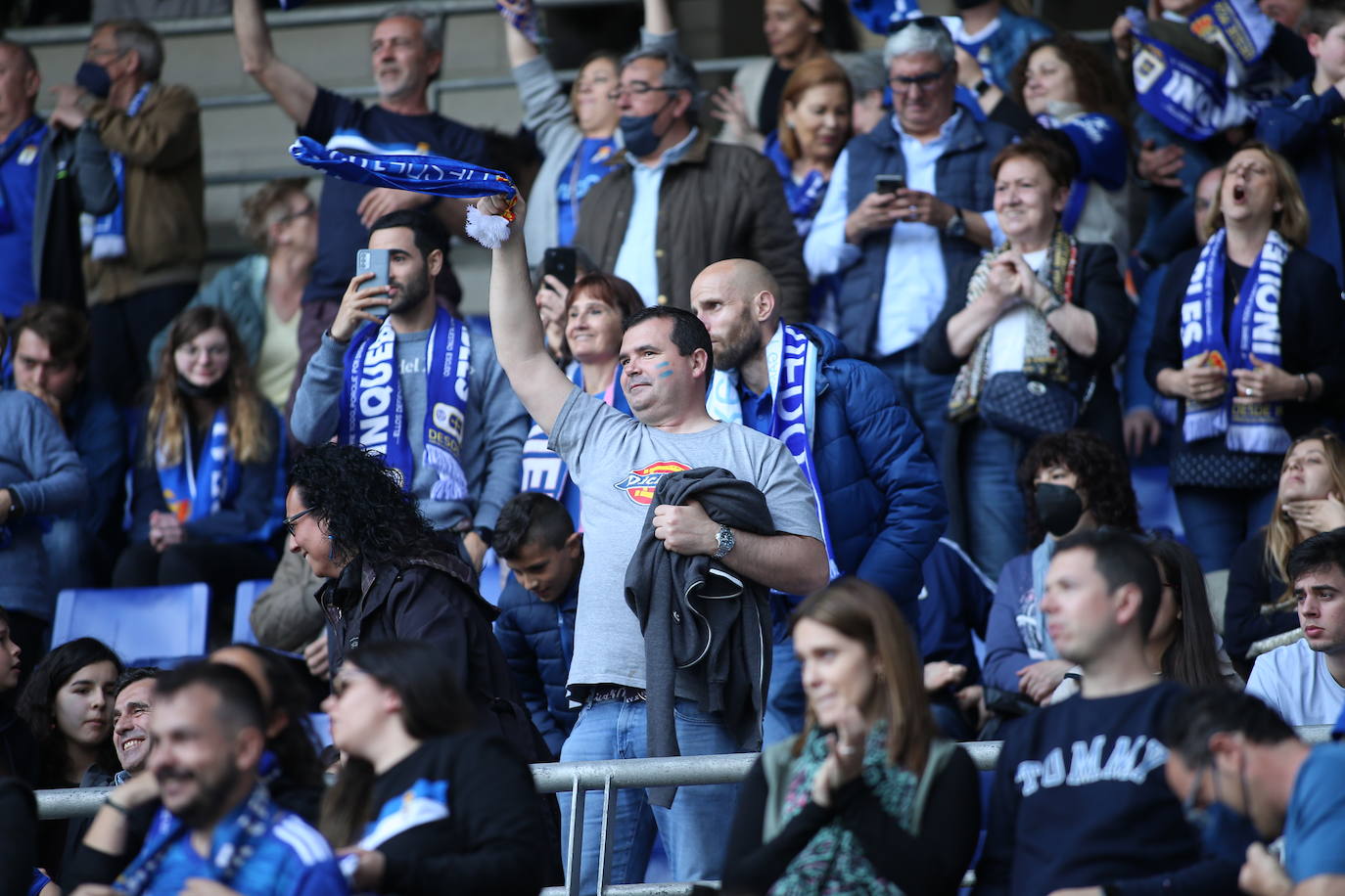 Fotos: ¿Estuviste en el Real Oviedo - Mirandés? ¡Búscate!