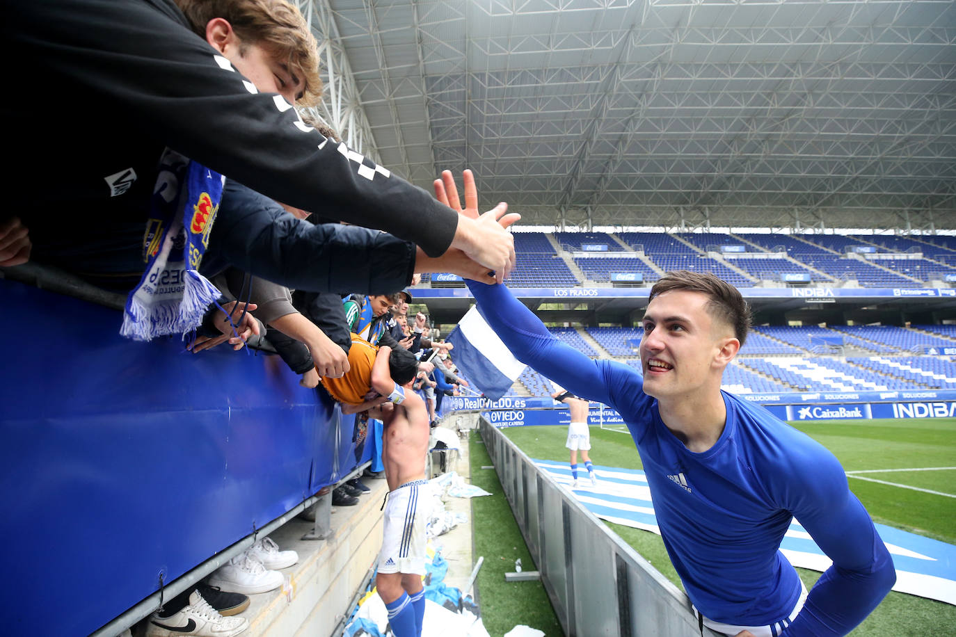El Oviedo B ha conseguido el ansiado ascenso a Segunda RFEF ante el Colunga en un encuentro disputado en el Tartiere 