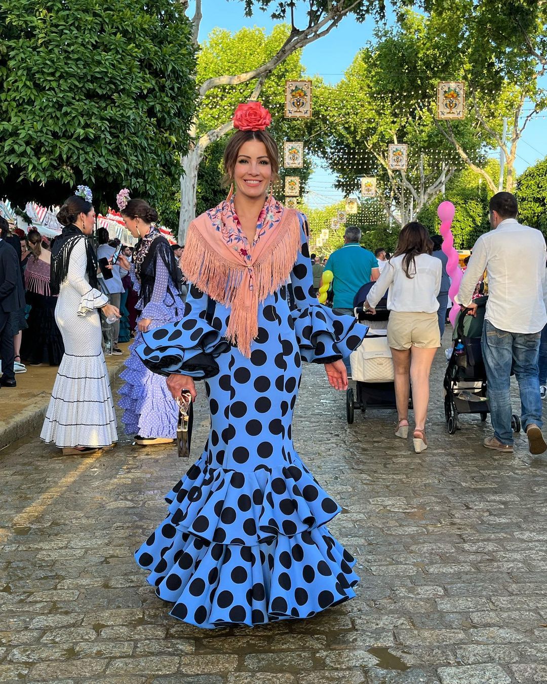 Virginia Troconis, esposa de Manuel Díaz 'El Cordobés', lució espectacular.