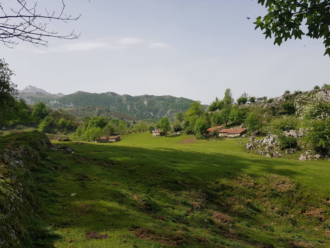 Majada de Fana, precioso lugar para tomarse un pequeño descanso antes de continuar el ascenso hasta los Lagos de Covadonga