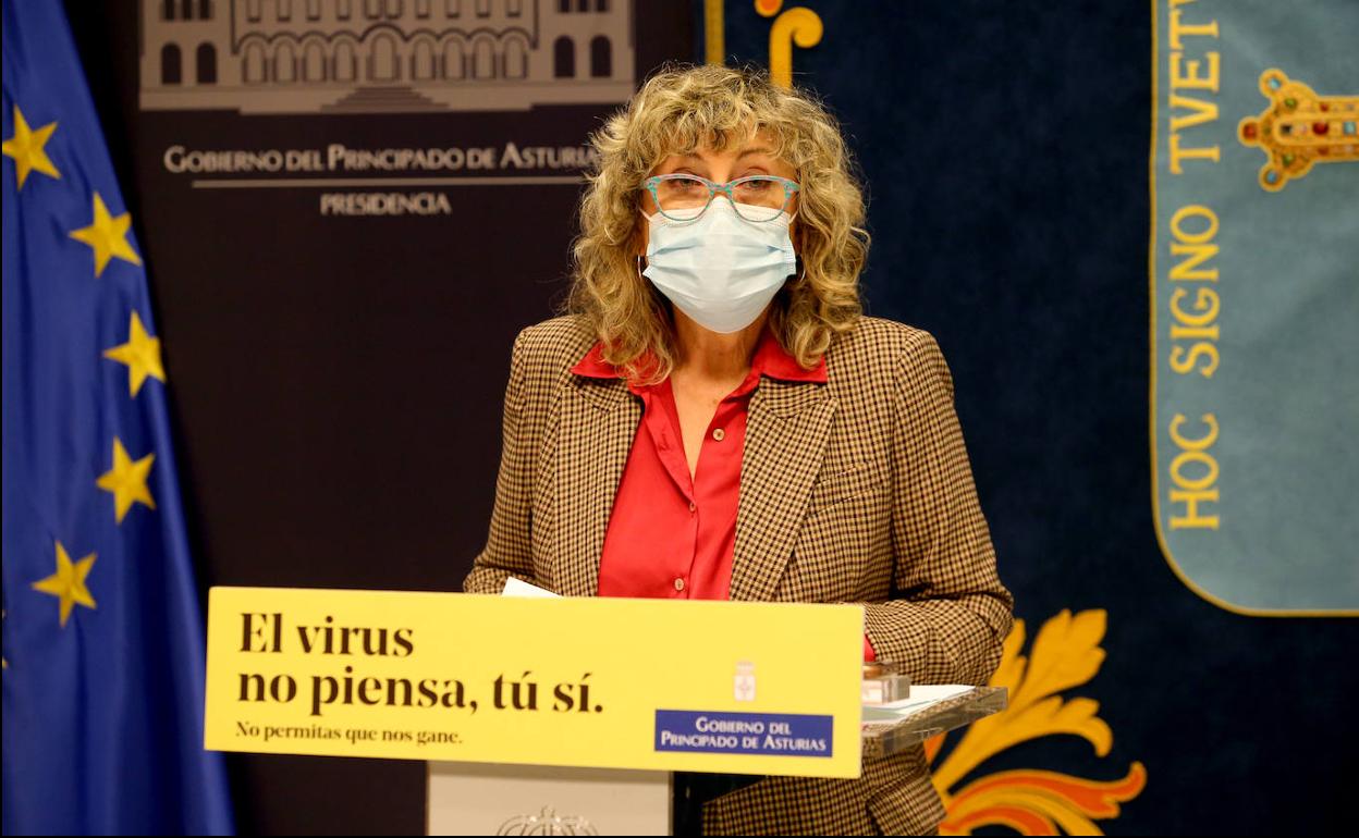 La directora general de Salud Pública del Principado, Lidia Clara Roríguez.