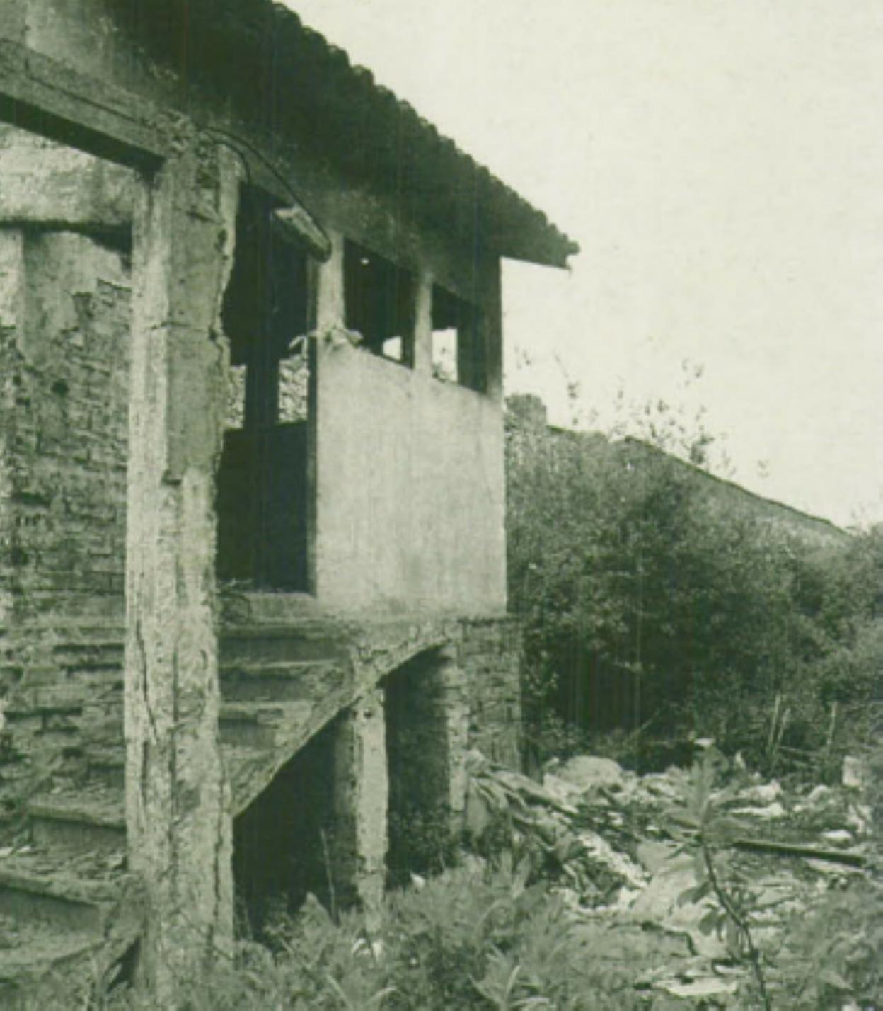 La caseta donde se encontró el cadáver.