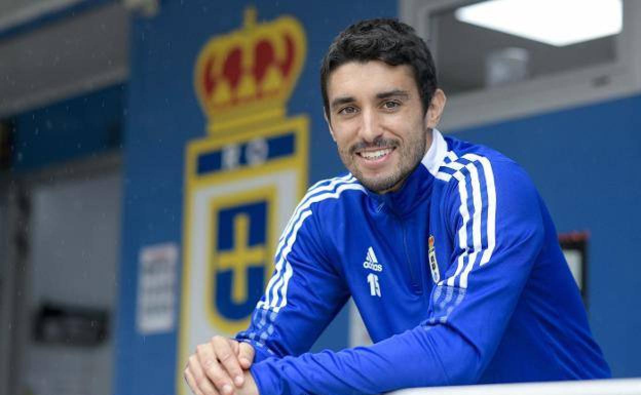 Gastón Brugman se despide del Real Oviedo. 