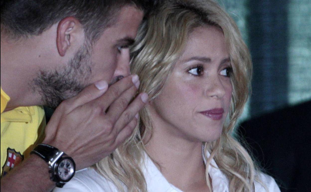 Piqué y Shakira, en crisis. 