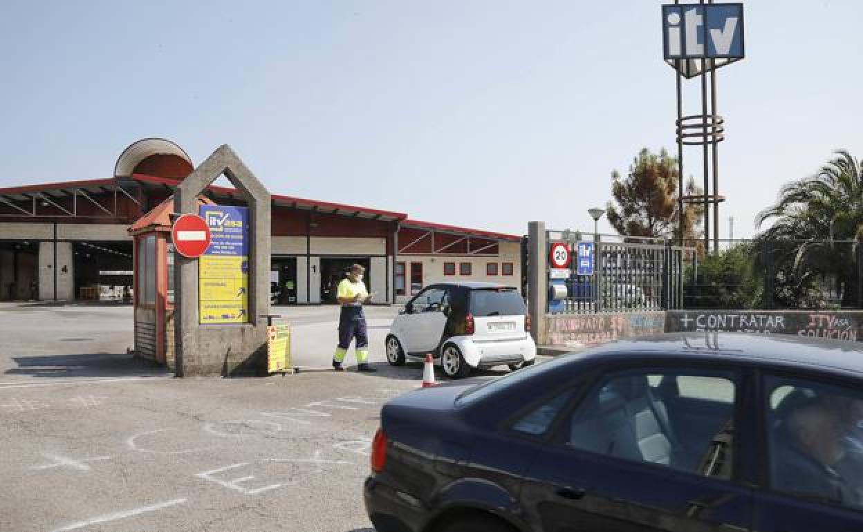 Estación de la Inspección Técnica de Vehículos de ITV de Gijón.