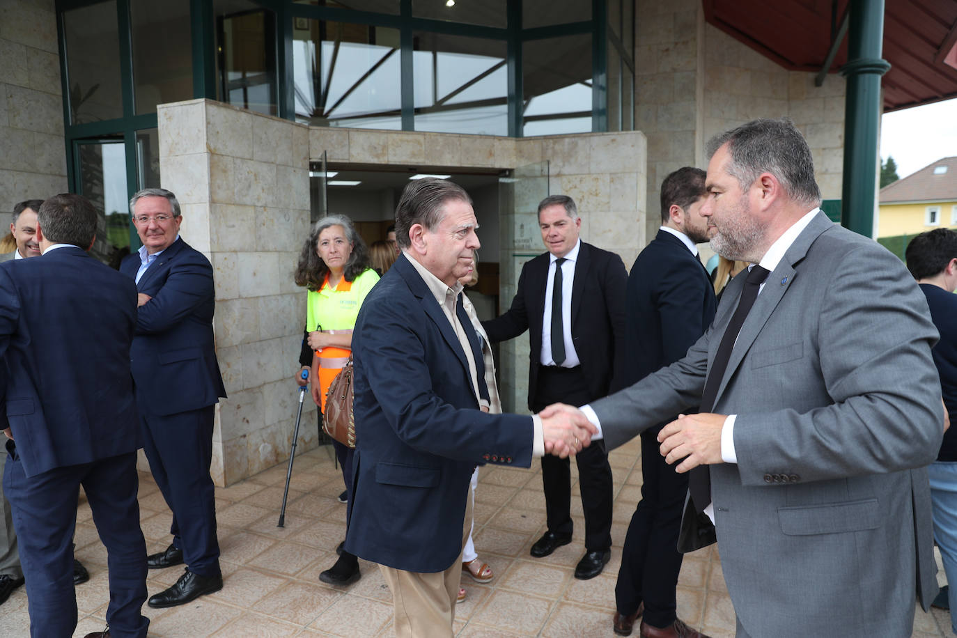 Fotos: Adiós a Gento Paniceres en el tanatorio de Nava