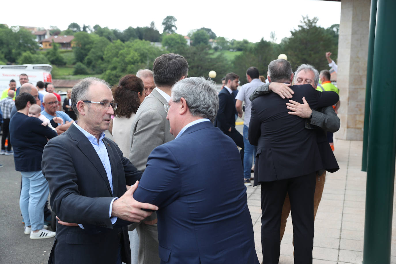Fotos: Adiós a Gento Paniceres en el tanatorio de Nava