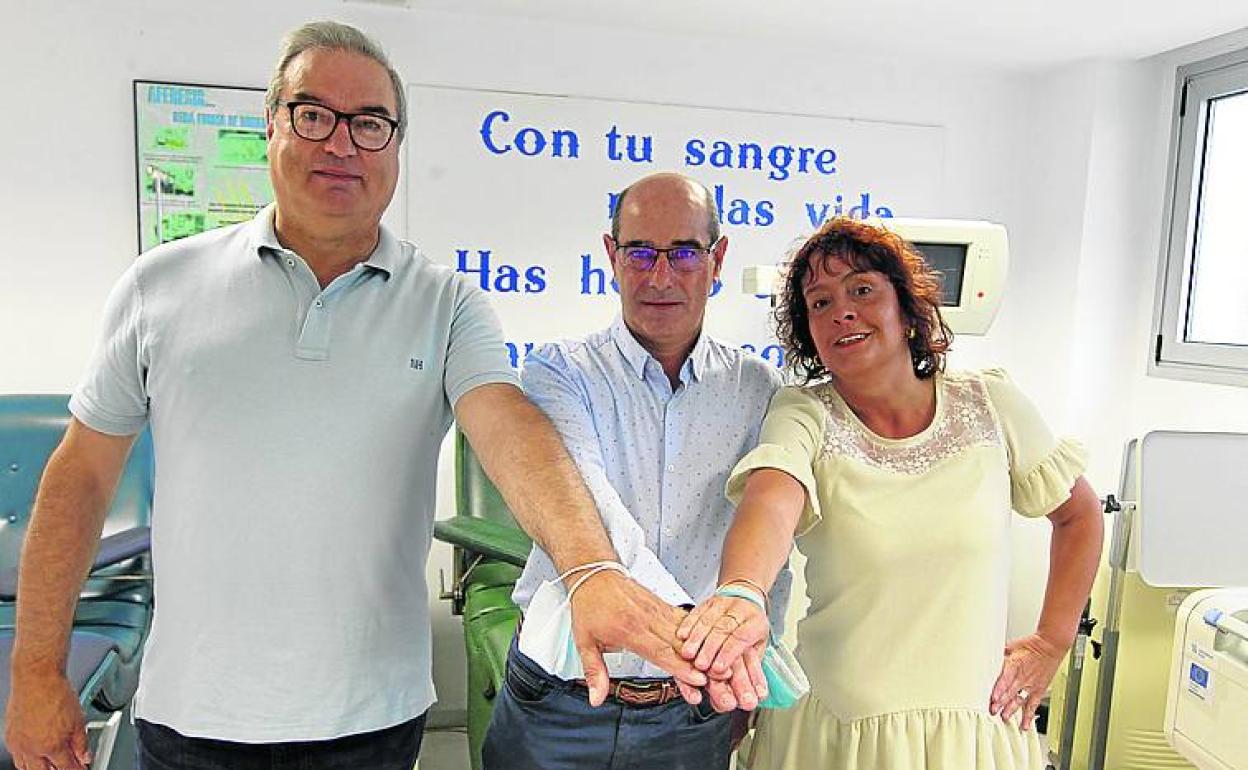 José Luis Álvarez, Ildefonso Morala y Ana Zuazua.