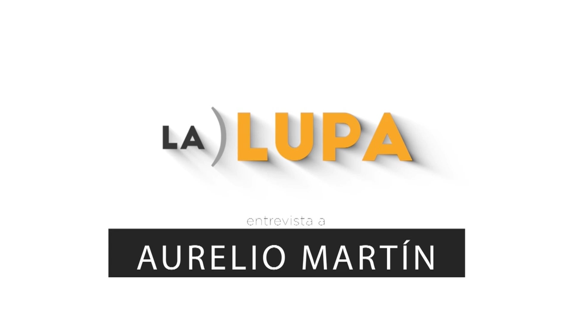 Aurelio Martín, concejal de Movilidad y Medio Ambiente, en La Lupa