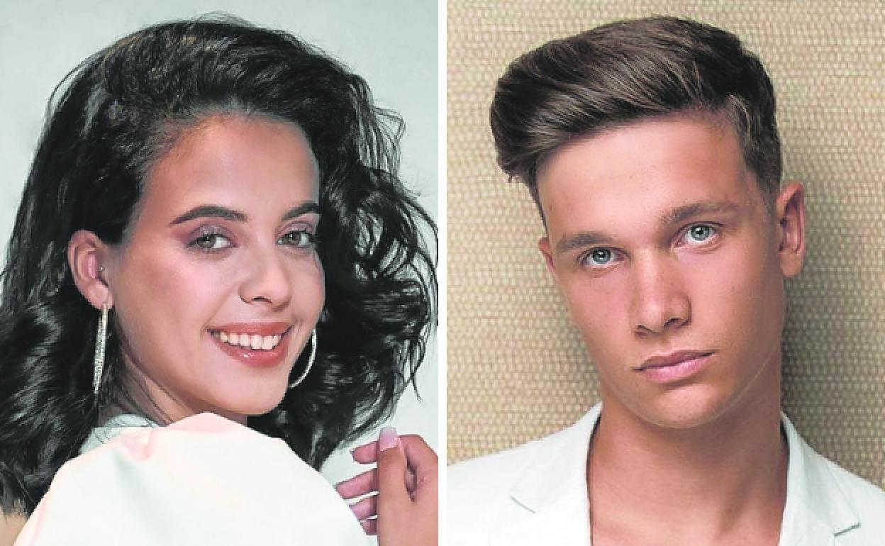 Lucía Pérez y Sergio Huergo.