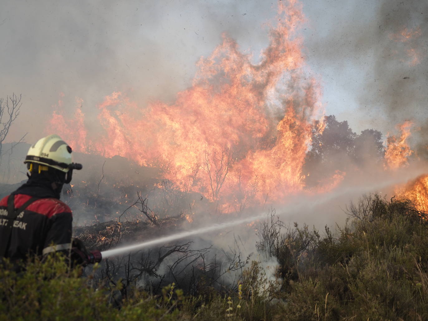 Otro incendio que ha obligado a desalojar a varias personas es el de Leyre, en Navarra. Los monjes del monasterio de Leyre fueron desalojados de forma preventiva el miércoles, pero ya han podido volver a su residencia .