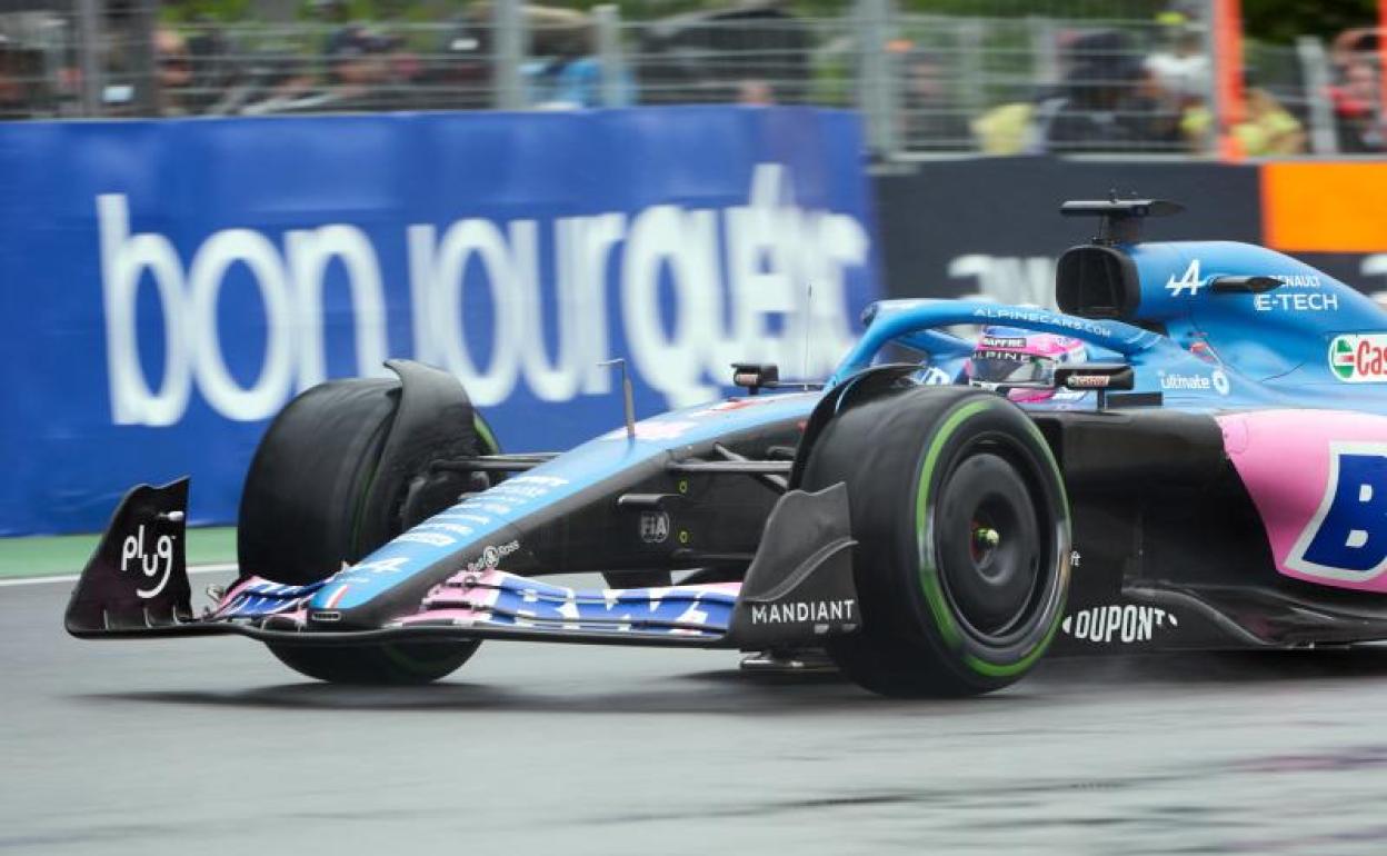 Clasificación del GP Canadá: Alonso saldrá en segundo lugar y Sainz el tercero