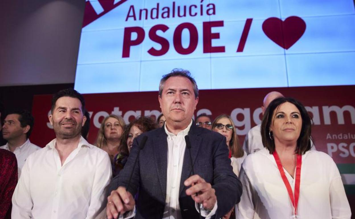 El candidato del PSOE a la presidencia de la Junta de Andalucía, Juan Espadas.