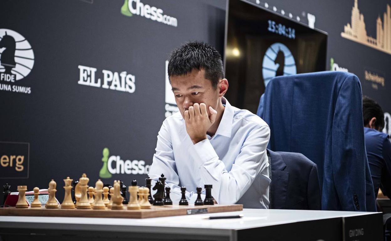 Liren Ding, segundo del ránking mundial.
