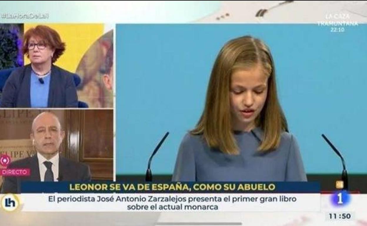 Readmiten al guionista de TVE que publicó un rótulo ofensivo sobre Leonor y el emérito