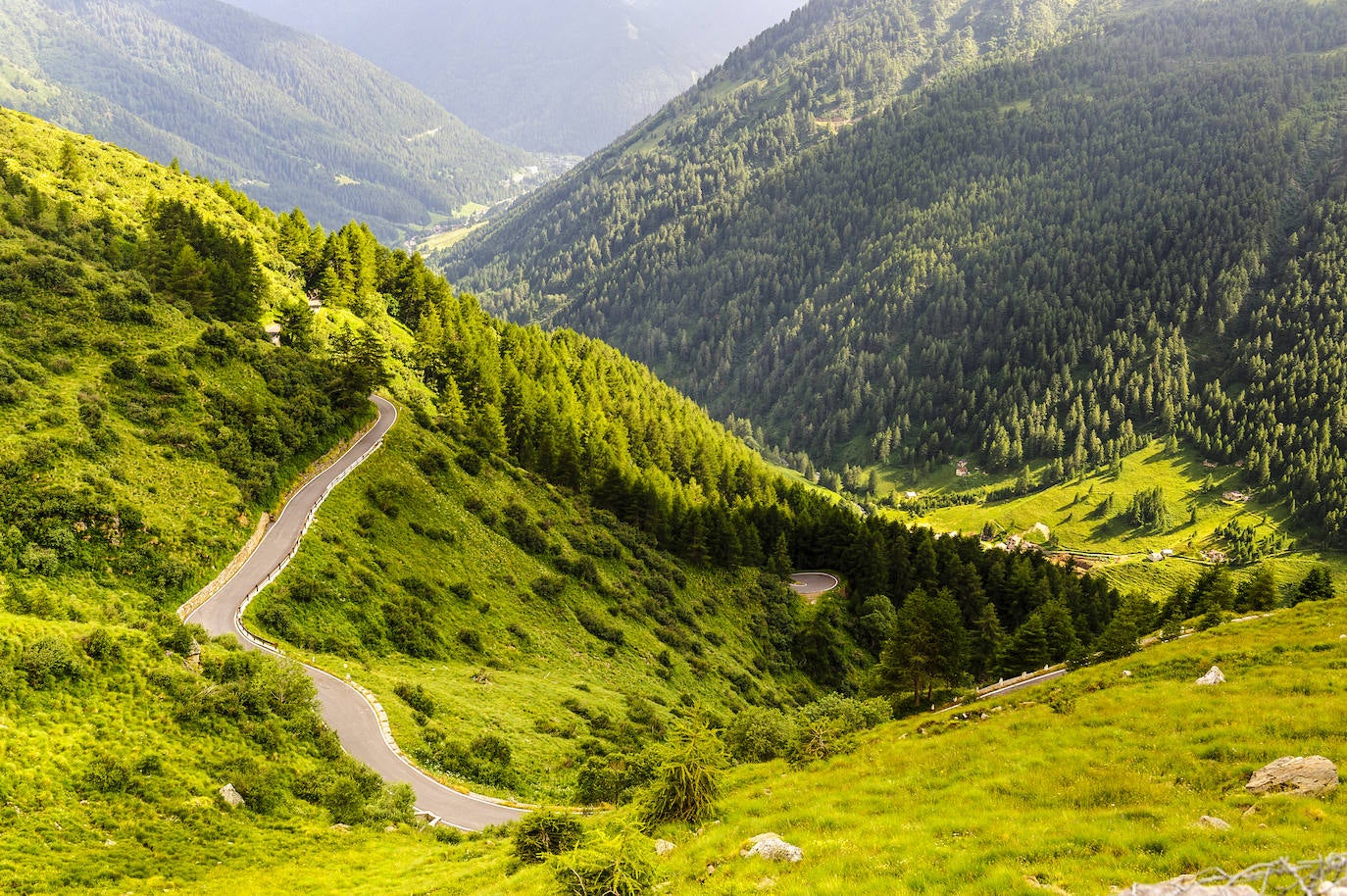 Passo di Gavia (Italia) 2621 metros.