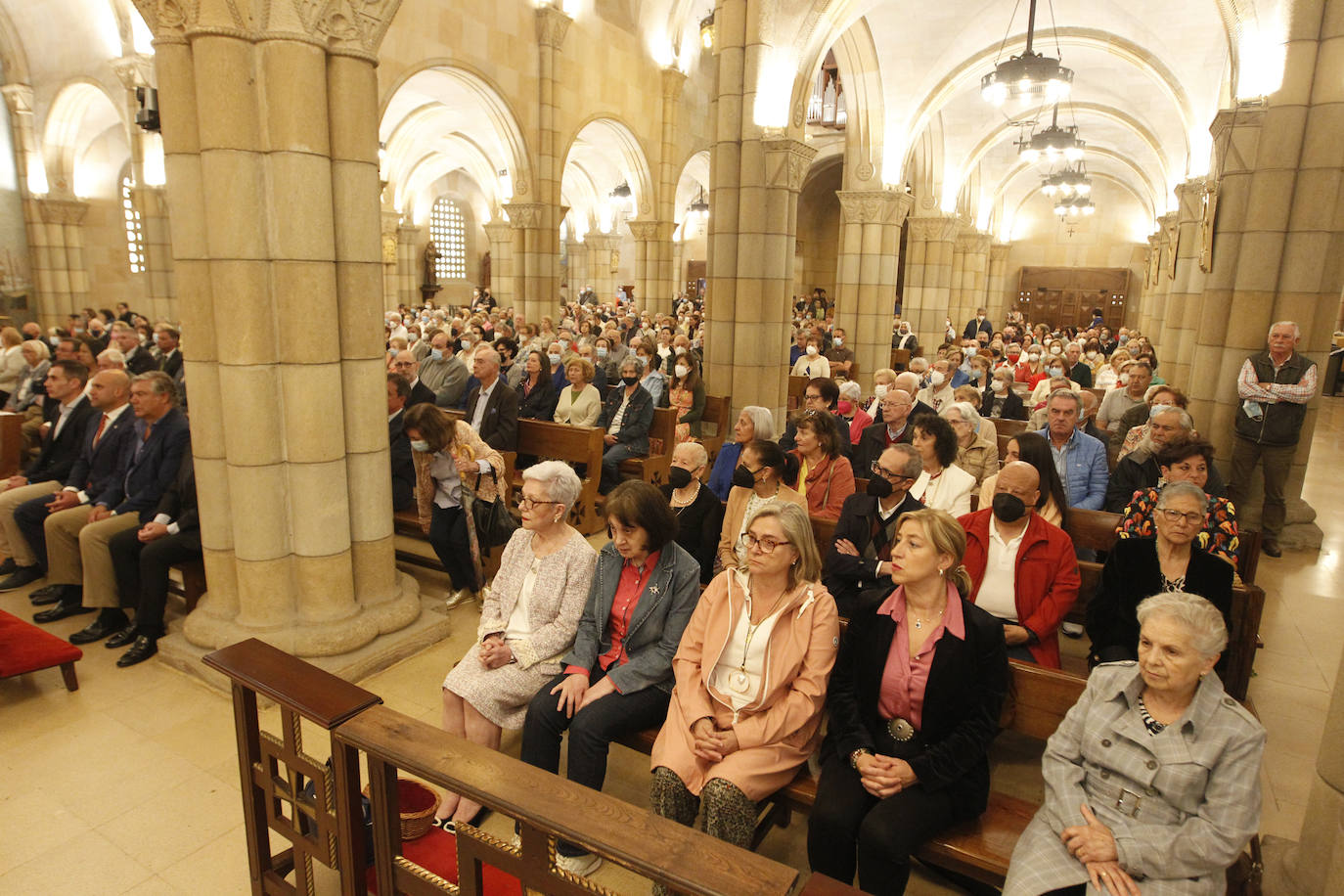 Fotos: Una bendición para «proteger Gijón»