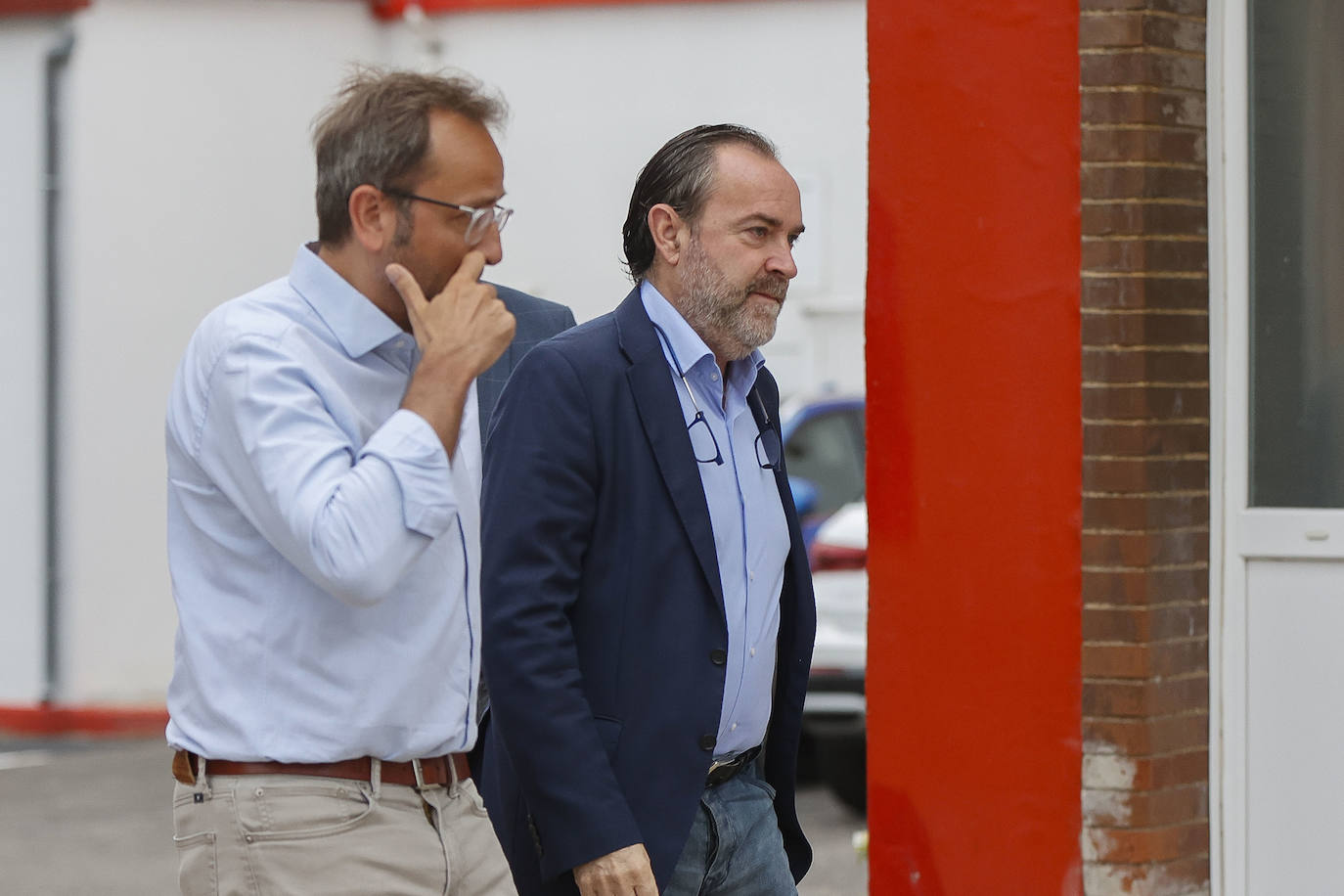 Fotos: El nuevo presidente del Sporting visita Mareo