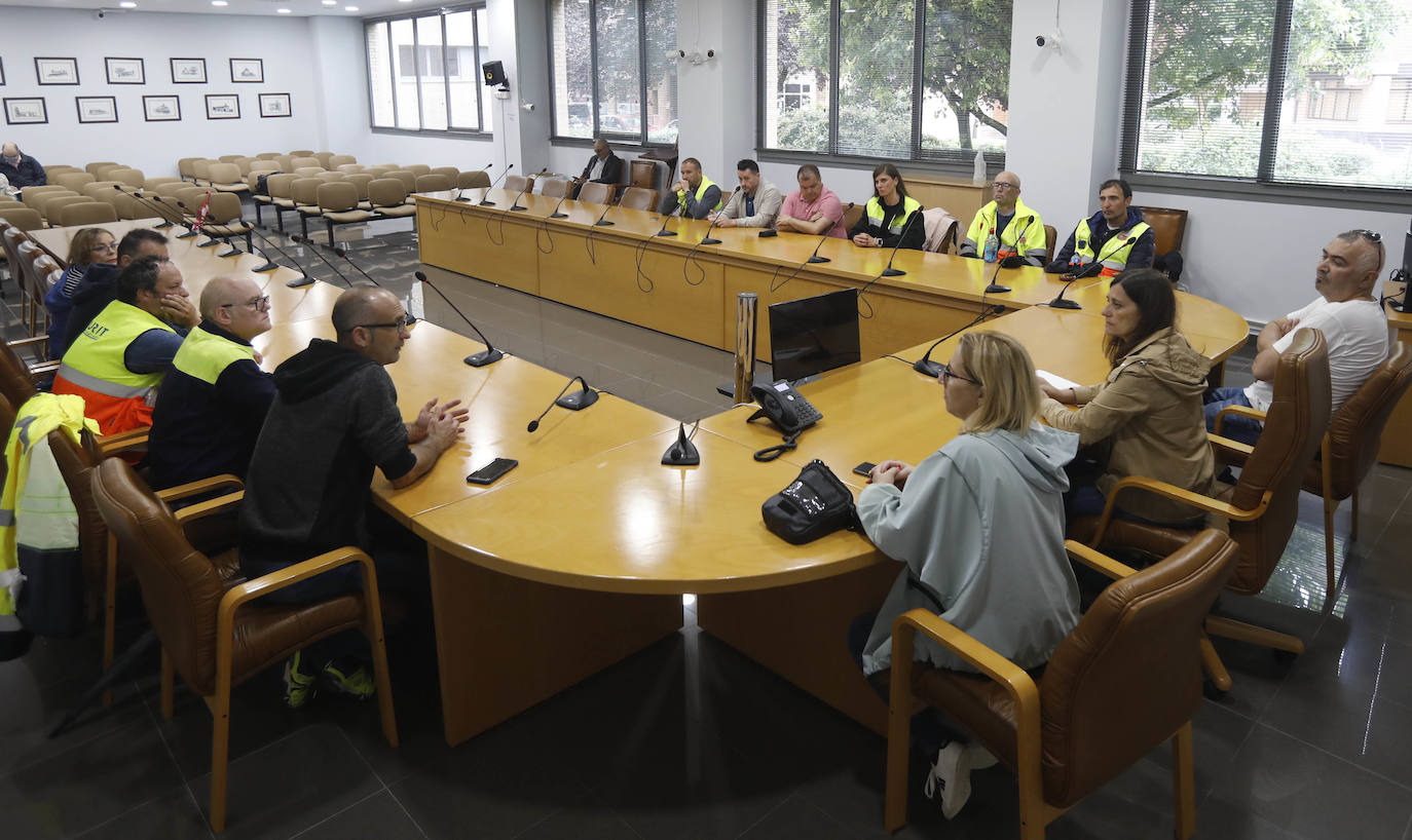 Fotos: Manifestación en defensa del empleo en Sain-Gobain