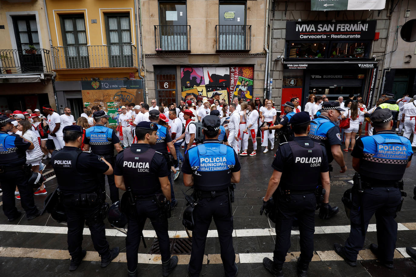 San Fermín 2022: chupinazo de Unzué en Pamplona contra la ELA