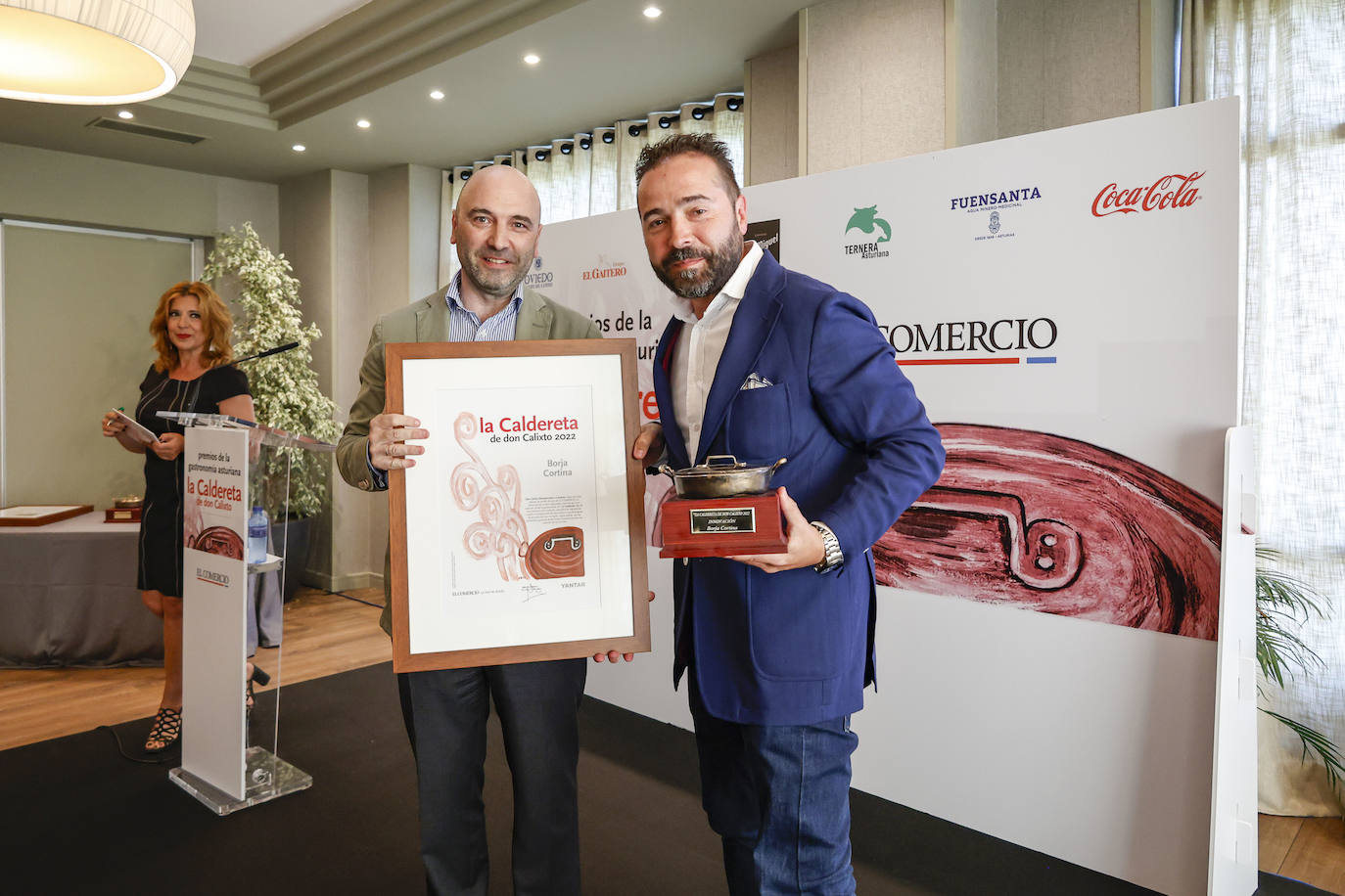 Carme Ruscalleda, La Pondala, Xune Andrade y Borja Cortina agigantan el palmarés de los premios anuales de 'Yantar'. Este lunes fueron los protagonistas indiscutibles de la gran fiesta de la gastronomía asturiana