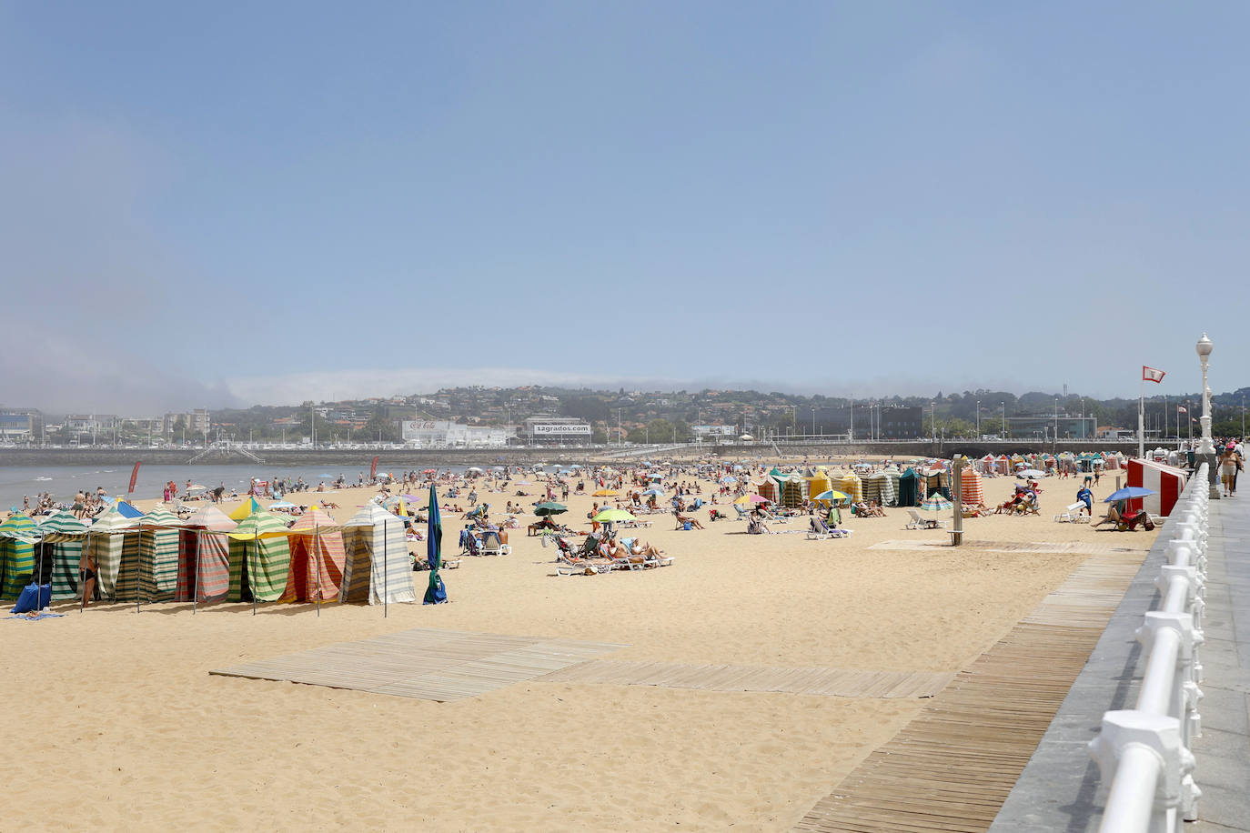 Fotos: Así afrontan el calor los asturianos