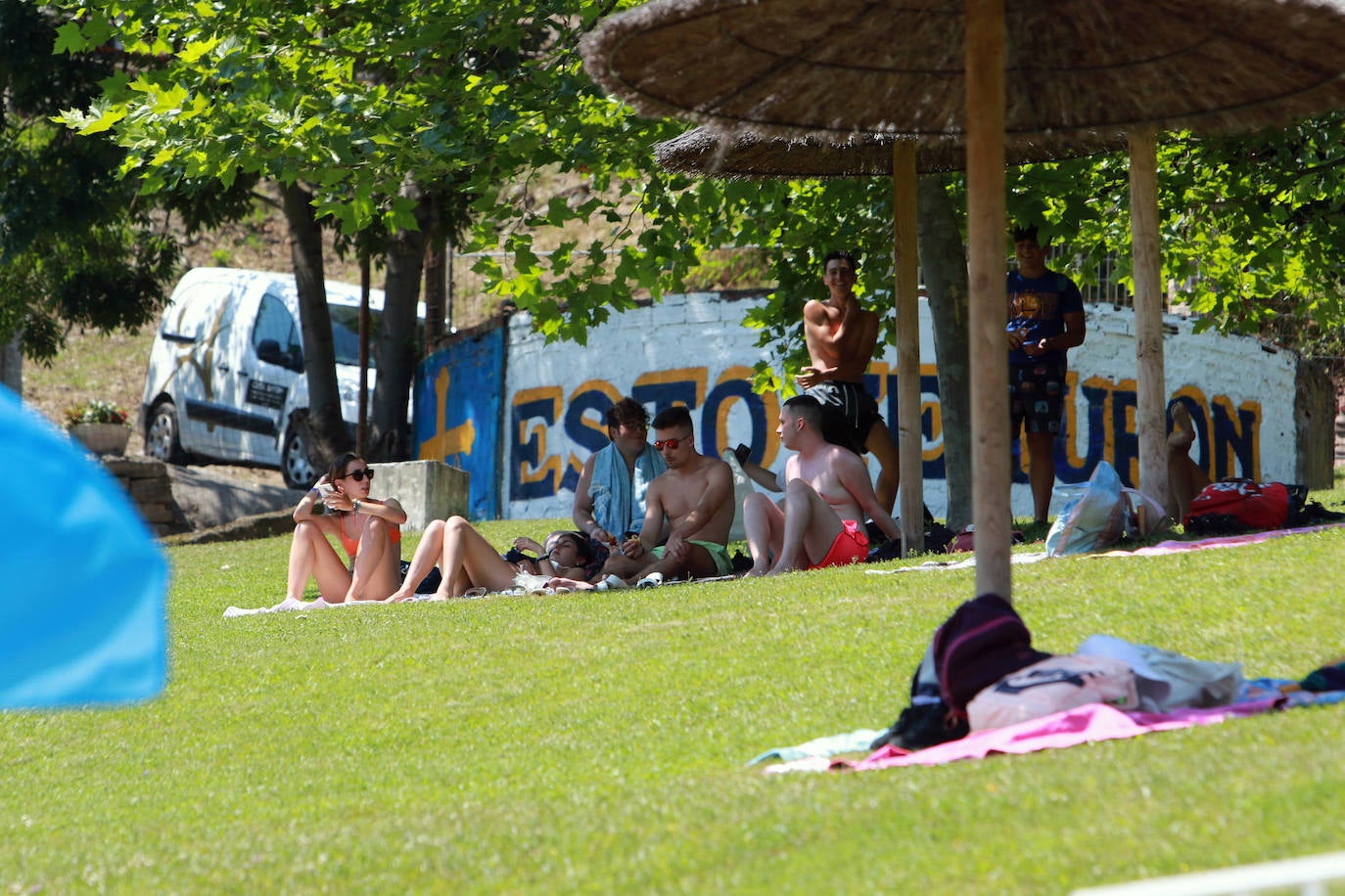 Fotos: Así afrontan el calor los asturianos